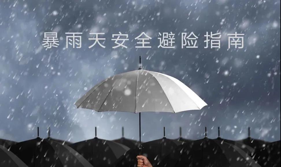 邯郸远大发展中等专业学校全体师生，这份暴雨自救指南，请收好！